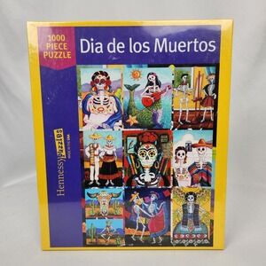 New Sealed Hennessy Puzzles "Dia de los Muertos/Day of the Dead" 1000 pc